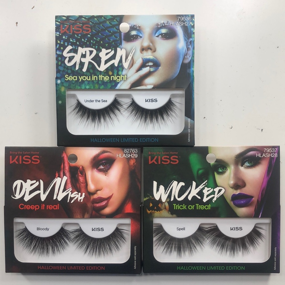 Halloween KISS eye lashes 🎃